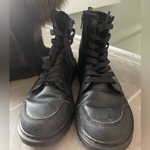 Dr. Martens Black Leather Boots